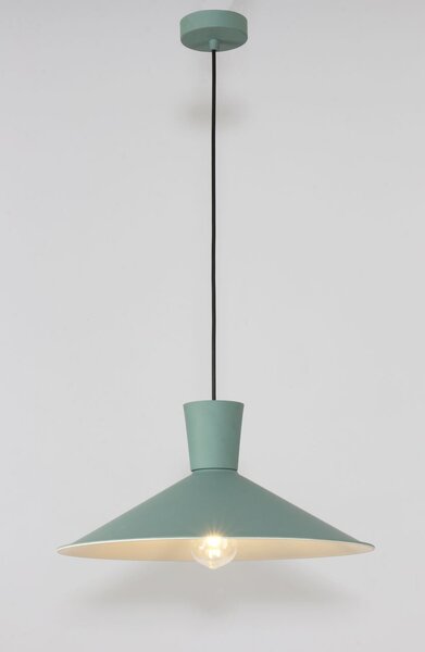 CLX Závěsné osvětlení ve skandinávském stylu ALATRI, 1xE27, 60W, zelené 50101247