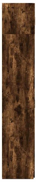 Úzká úložná kouřový dub 70x42,5x225 cm kompozitní dřevo 3281326