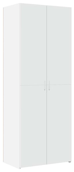 Skříň highboard bílá 70 x 42,5 x 185 cm kompozitní dřevo 3281420