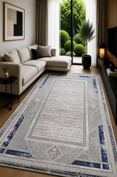 Koberec HOME 363 GREY / NAVY