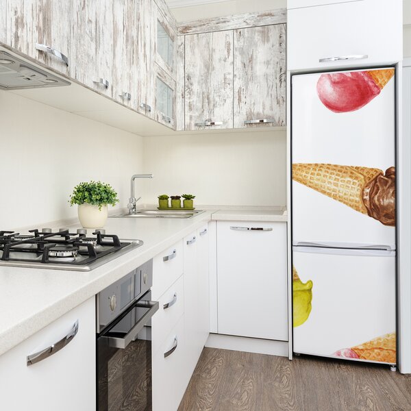 Nálepka na ledničku Zmrzlina wafle FridgeStick-70x190-f-102781305