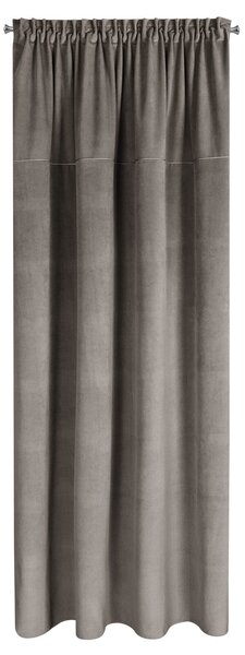 ZATEMŇOVACÍ ZÁVĚS NA PÁSCE MILO 140X300 CM ŠEDÁ