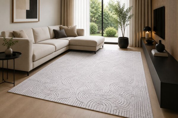 Koberec HOME NP 423 GREY BLACK