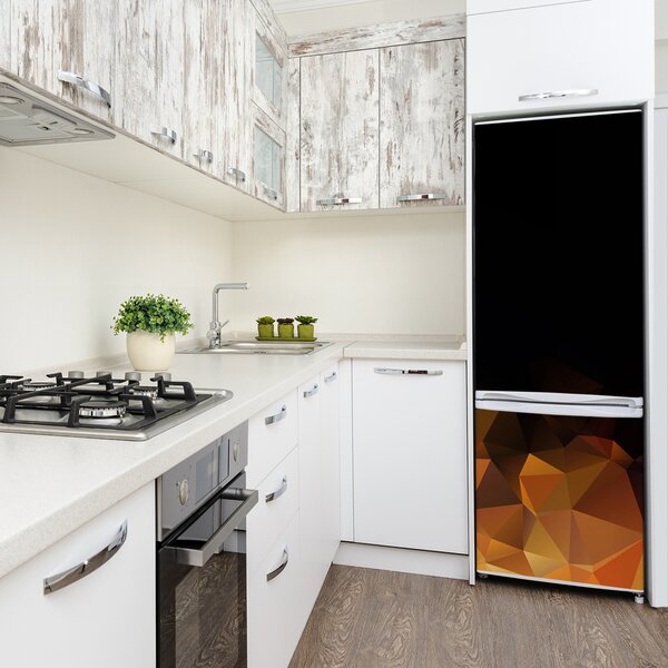 Samolepící nálepka Abstrakce trojúhelníky FridgeStick-70x190-f-103020861