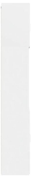 Skříň highboard bílá 80 x 42,5 x 249 cm kompozitní dřevo 3281357