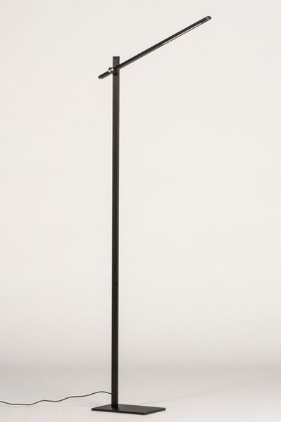 Stojací LED lampa se stmívačem Vientanna Black (LMD)