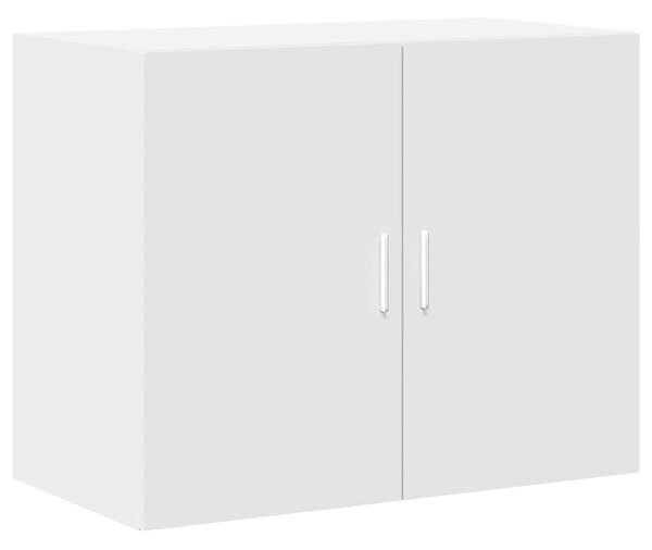 Skříň highboard bílá 80 x 42,5 x 249 cm kompozitní dřevo 3281357