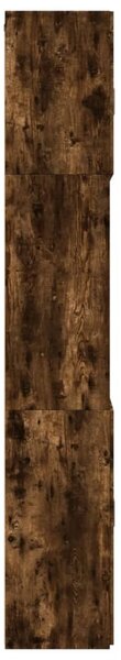 Skříň highboard kouřový dub 80 x 42,5 x 249 cm kompozitní dřevo 3281361