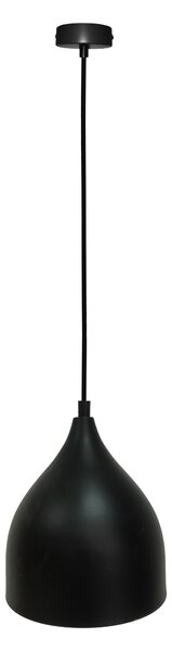 CLX Závěsné industriální osvětlení CHIAVARI, 1xE27, 40W, černé 50101268