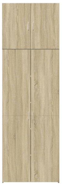 Skříň highboard dub sonoma 80 x 42,5 x 249 cm kompozitní dřevo 3281366