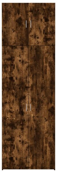Skříň highboard kouřový dub 80 x 42,5 x 249 cm kompozitní dřevo 3281368