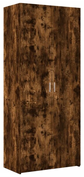 Skříň highboard kouřový dub 80 x 42,5 x 249 cm kompozitní dřevo 3281368