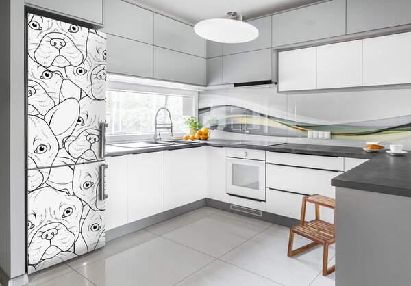 Foto tapeta na ledničku Francouzský buldoček FridgeStick-70x190-f-103361943