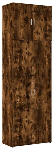 Skříň highboard kouřový dub 80 x 42,5 x 249 cm kompozitní dřevo 3281368
