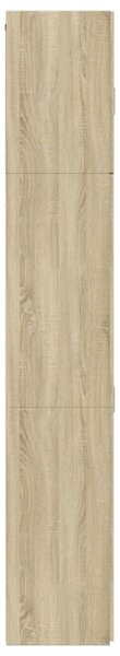 Skříň highboard dub sonoma 80 x 42,5 x 249 cm kompozitní dřevo 3281366