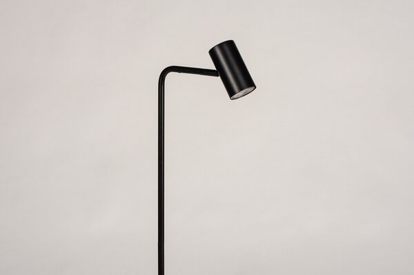Stojací LED lampa se stmívačem Carol Black (LMD)