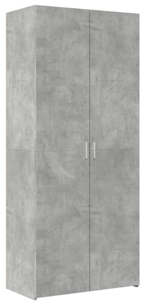 Skříň highboard betonově šedá 80x42,5x249 cm kompozitní dřevo 3281367