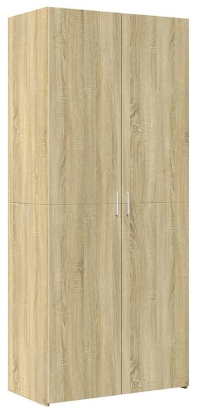 Skříň highboard dub sonoma 80 x 42,5 x 249 cm kompozitní dřevo 3281366