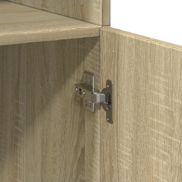 Skříň highboard dub sonoma 70 x 42,5 x 185 cm kompozitní dřevo 3281373