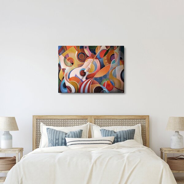 Obraz - Hudební abstrakt (70x50 cm)