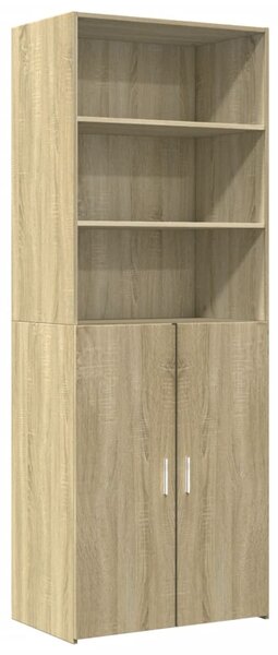 Skříň highboard dub sonoma 70 x 42,5 x 185 cm kompozitní dřevo 3281373