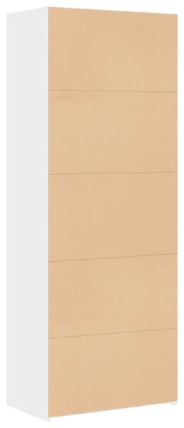Skříň highboard bílá 70 x 42,5 x 185 cm kompozitní dřevo 3281371