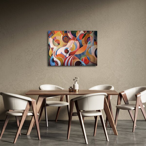 Obraz - Hudební abstrakt (70x50 cm)