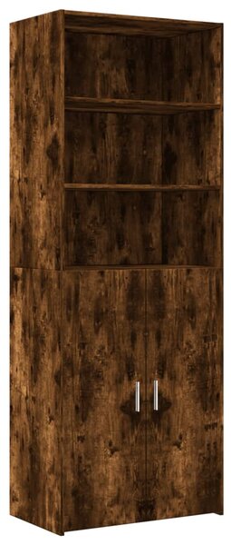Skříň highboard kouřový dub 70 x 42,5 x 185 cm kompozitní dřevo 3281375
