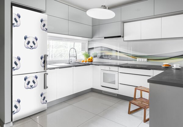 Samolepící nálepka na ledničku stěnu Pandy FridgeStick-70x190-f-103450211