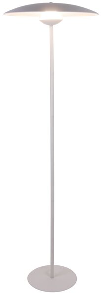 CLX Moderní stojací LED lampa BASILICATA, 16W, teplá bílá, bílá 50633057