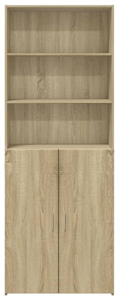 Skříň highboard dub sonoma 70 x 42,5 x 185 cm kompozitní dřevo 3281373