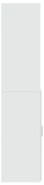 Skříň highboard bílá 70 x 42,5 x 185 cm kompozitní dřevo 3281371