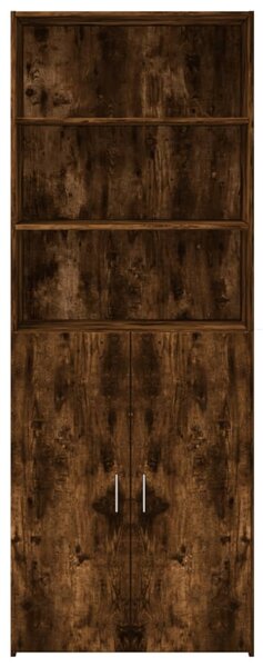 Skříň highboard kouřový dub 80 x 42,5 x 185 cm kompozitní dřevo 3281382
