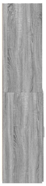Skříň highboard šedá sonoma 70 x 42,5 x 185 cm kompozitní dřevo 3281376