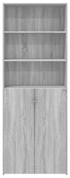 Skříň highboard šedá sonoma 70 x 42,5 x 185 cm kompozitní dřevo 3281376