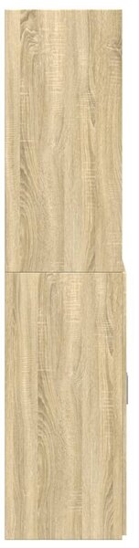 Skříň highboard dub sonoma 80 x 42,5 x 185 cm kompozitní dřevo 3281380
