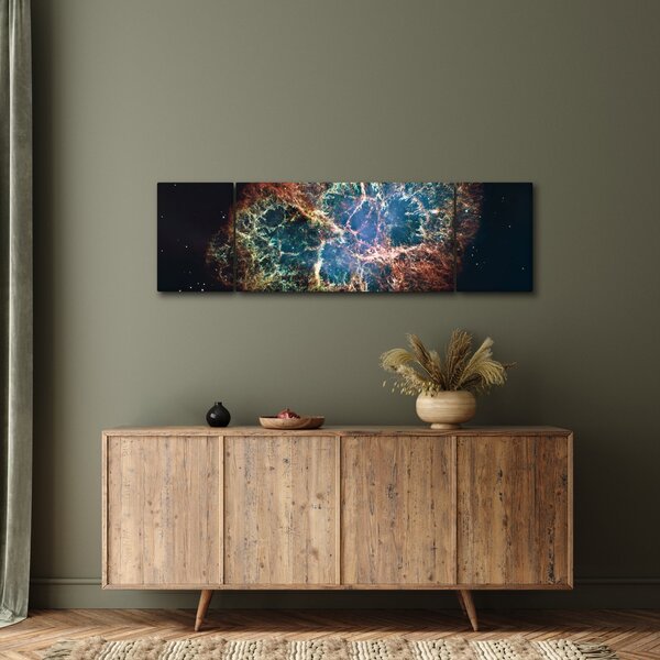 Obraz - Krabí mlhovina (170x50 cm)