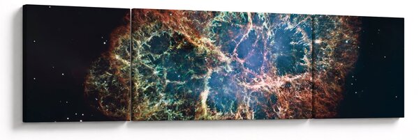 Obraz - Krabí mlhovina (170x50 cm)