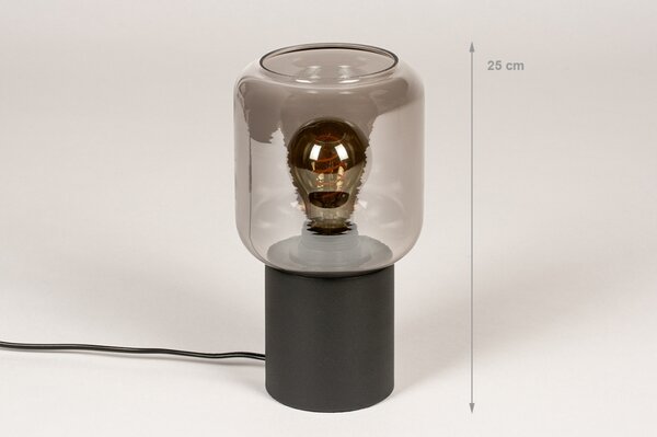 Stolní lampa Nio Black (LMD)