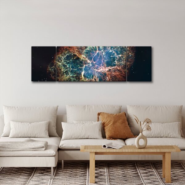 Obraz - Krabí mlhovina (170x50 cm)