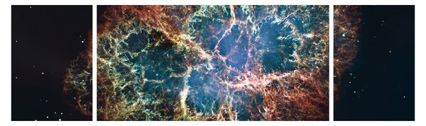 Obraz - Krabí mlhovina (170x50 cm)