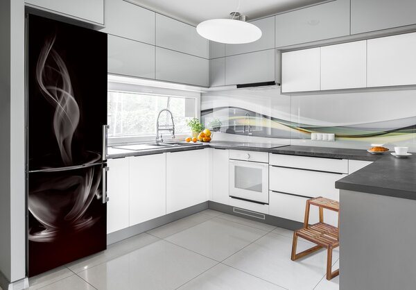 Nálepka na ledničku fototapeta Aromatická káva FridgeStick-70x190-f-4499936