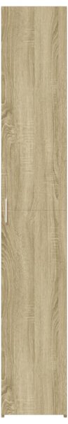 Skříň highboard dub sonoma 30 x 42,5 x 185 cm kompozitní dřevo 3281394