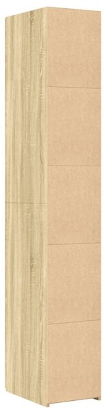 Skříň highboard dub sonoma 30 x 42,5 x 185 cm kompozitní dřevo 3281394