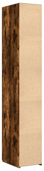 Skříň highboard kouřový dub 30 x 42,5 x 185 cm kompozitní dřevo 3281396