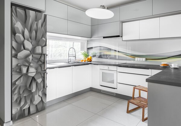 Nálepka fototapeta lednička Abstrakce 3D FridgeStick-70x190-f-45557275