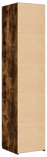 Skříň highboard kouřový dub 40 x 42,5 x 185 cm kompozitní dřevo 3281403