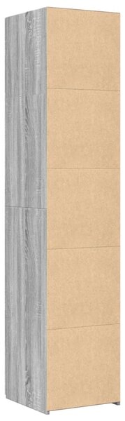 Skříň highboard šedá sonoma 40 x 42,5 x 185 cm kompozitní dřevo 3281404