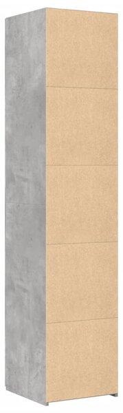 Skříň highboard betonově šedá 40x42,5x185 cm kompozitní dřevo 3281402
