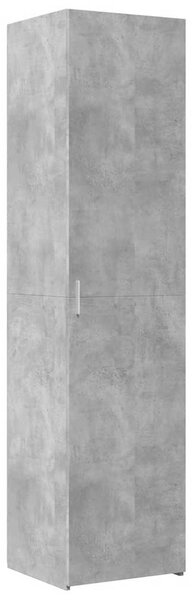 Skříň highboard betonově šedá 45x42,5x185 cm kompozitní dřevo 3281409
